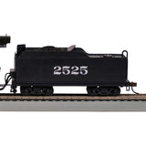 HO 2-8-0 Baldwin Consolidation Steam Locomotive, Santa Fe #2525