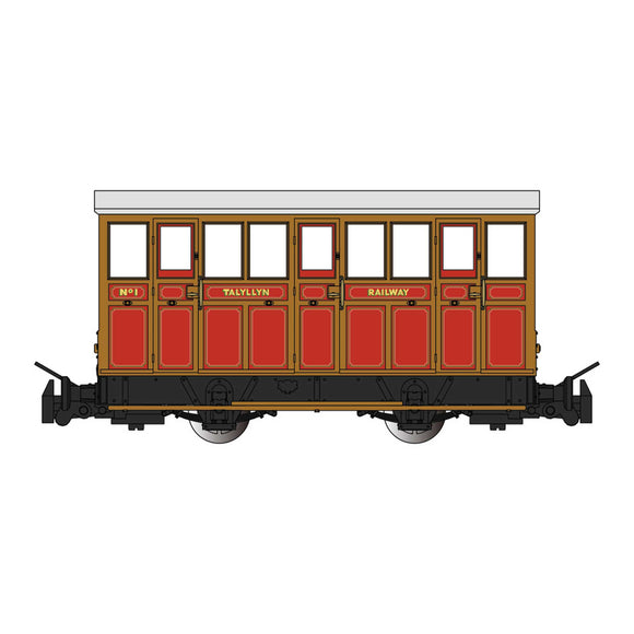 HOn30 Narrow Gauge Talyllyn Railway Carriage #1