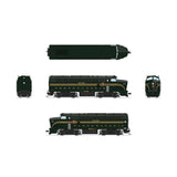 HO BF-16 Sharknose Locomotive A/B, PRR 9708 / 9708B 5 Stripe with Paragon4