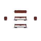 N 40' Wood Stock Car, CP 273155, Cattle Sounds
