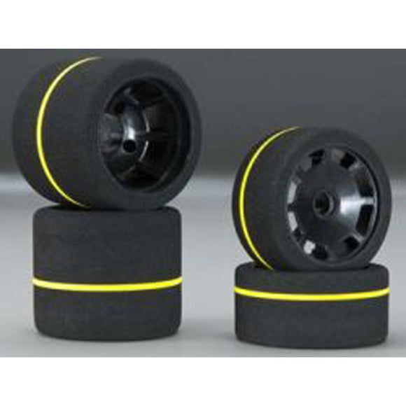 1/10 Spec Combo Tires (4) White Gray