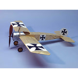 Fokker E.II Walnut Scale S Rubber Powered Kit, 17.5"