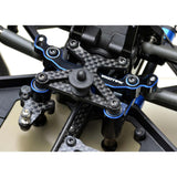 HD Steering Rack +4, 7075 2 Color Anodized: B74