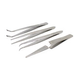 4 Piece Tweezer Set