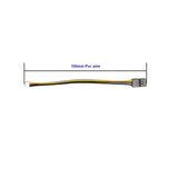 High Quality Servo to JST Rx Conversion Cable, 100mm