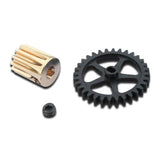 Brushless Conversion Pro, 0.5M Spur Gear, 12T Pinion Gear, CNC Motor Mount: SCX24