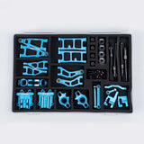 Furitek FRU-2597 Arrma Mojave Grom Ultimate Aluminum Upgrade Combo Blue