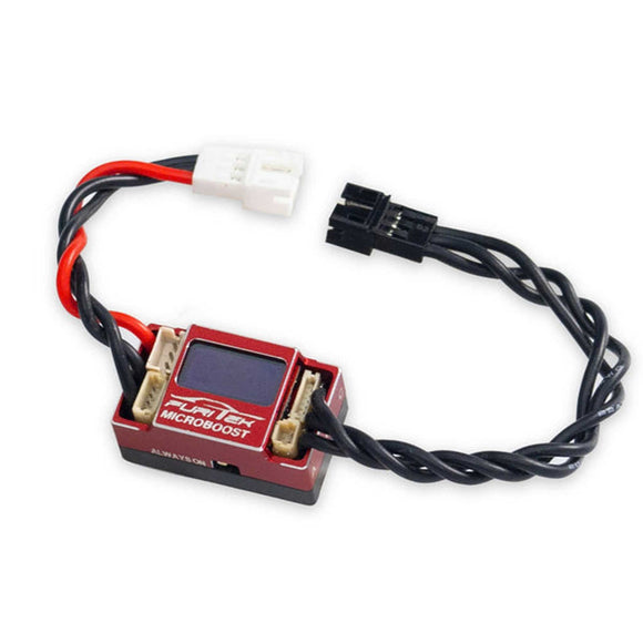 Microboost Brushless Sensored/ Sensorless Electronic Speed Control, 1/24 & 1/28 Vehicles, Red