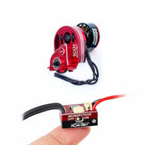 Crawlermaster Power Combo: Micro Python ESC & Mini Komodo V2 1806 2500KV Brushless Motor w/ Mini Stella Transmission