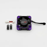 Furitek AeroSpin 30K Aluminum Fan Kit for SlideTech ESC – Black Purple Edition