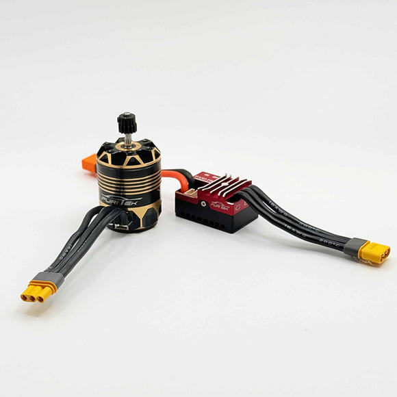 Furitek VORTEX-X Brushless Sensored Power System with 3.17mm Shaft Motor for Losi 1/18 Mini LMT