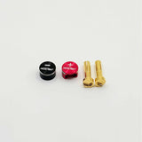Furitek LowPro Bullet Plug Grips w/4mm Bullets (Black/Red)