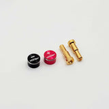 Furitek LowPro Bullet Plug Grips w/4-5mm Bullets (Black/Red)