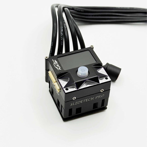 SideTech Pro Drift Sensored Electronic Speed Control with OLED Screen, Black