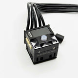 SideTech Pro Drift Sensored Electronic Speed Control with OLED Screen, Black