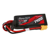 XT60 3S 11.1V G-Tech Smart Lipo Battery, 60C 1400mAh