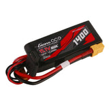 XT60 3S 11.1V G-Tech Smart Lipo Battery, 60C 1400mAh