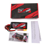 XT60 3S 11.1V G-Tech Smart Lipo Battery, 60C 1400mAh