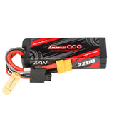 7.4V 2200mAh 2S 60C Hardcase G-Tech LiPo Battery: XT60