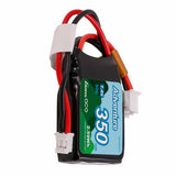 Gens ace Adventure 350mAh 2S 30C 7.4V Lipo Battery Pack with JST Plug