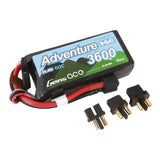 Gens Ace Adventure High Voltage 3600mAh 3S1P 11.4V 60C G-tech Lipo Battery with Deans and XT60 adapter
