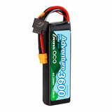 3600mAh 4S 60C 14.8V Adventure G-tech Lipo Battery with aXT60 plug