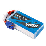 7.4V 4000mAh 2S Receiver LiPo Battery: EC3, JR