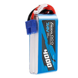 7.4V 4000mAh 2S Receiver LiPo Battery: EC3, JR
