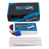7.4V 4000mAh 2S Receiver LiPo Battery: EC3, JR