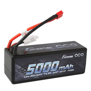 5000mAh 14.8V 50C 4S1P HardCase Lipo Battery 14#