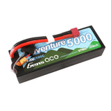 7.4V 5000 mAh 2S 100C, G-Tech Smart LiPo, Hard Case, Deans