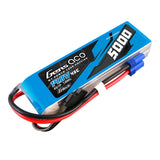 Gens Ace G-tech 5000mAh 45C 4S1P 14.8V Lipo Battery Pack with EC5