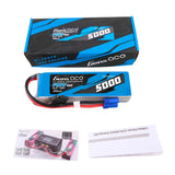 Gens Ace G-tech 5000mAh 45C 4S1P 14.8V Lipo Battery Pack with EC5