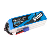 Gens ace 22.2V 6S 80C 5100mah G-tech Lipo Battery Pack with EC5 Plug