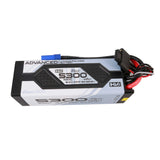 15.2V 5300mAh 4S 100C LiHV battery EC5