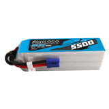 22.2V 5500mAh 6S 60C G-Tech Smart LiPo Battery: EC5