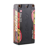 7.6V 6000mAh 2S 140C LiHV Shorty 5.0mm bullet Redline 2.0