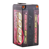 15.2V 6000mAh 4S 140C LiHV Shorty 5.0mm bullet redline 2.0