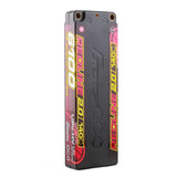 7.6V 6100mAh 2S 140C LCG LiHV 5.0mm bullet Redline 2.0