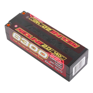 7.6V 6300mAh 4S 140C LiHV 5.0mm bullet redline 2.0