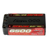 7.6V 6500mAh 2S 140C Redline 2.0 LiHV Hardcase Battery: 5.0mm Bullet