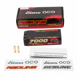 Redline 2.0 7000mAh 2S1P 140C Mid- size Lipo battery
