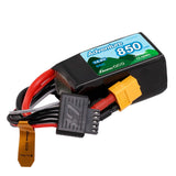 14.8V 850mAh 4S 60C G-Tech LiPo Battery: XT60