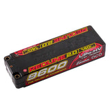 7.6V 9600mAh 2S 140C LiHV 5.0mm bullet redline 2.0