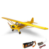 J-3 Cub 10cc EP PNP, 82.5" with Receiver and Battery Combo