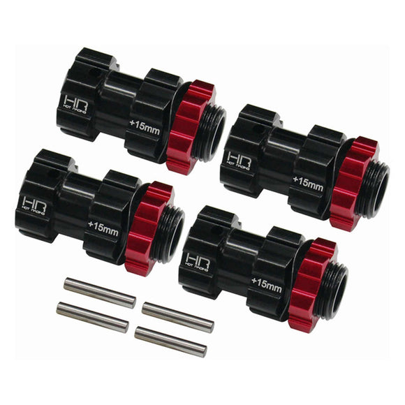 Aluminum 17mm Hex Hubs 15mm Offset: ARRMA 6S BLX