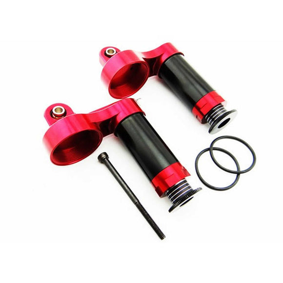 Red Aluminum Reservoir Shock Upgrade Kit: Losi DBXL (2)