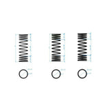 Hot Racing 38mm Progressive Rate RS Spring Set - GROM