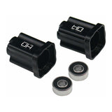 6061 Rear Axle Mount Set 0 deg: Mini LMT