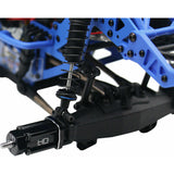 6061 Rear Axle Mount Set 0 deg: Mini LMT